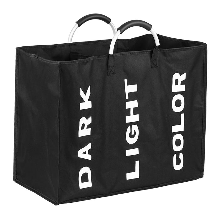 Cesto plegable de lino para ropa